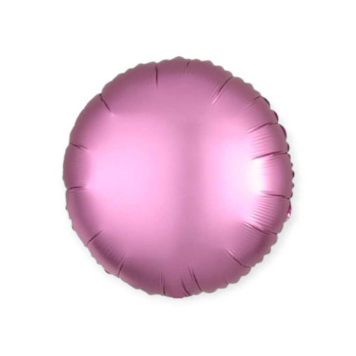 Picture of SATIN LUXE FLAMINGO ROUND 17 INCH